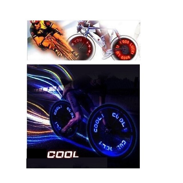  luzes da roda LED Luzes de Bicicleta - Ciclismo Cores Variáveis AG10 90 lm Bateria Ciclismo / Condução / Motocicleta / ABS / IPX-4