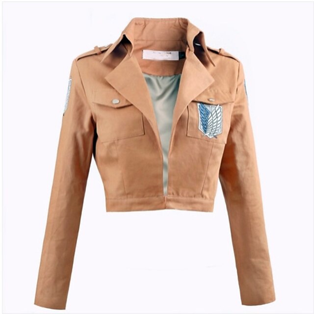  Inspirado por Attack on Titan Eren Jager levi ackerman Animé Disfraces de cosplay Japonés Tops Bottoms Cosplay Un Color Top Para Hombre Mujer