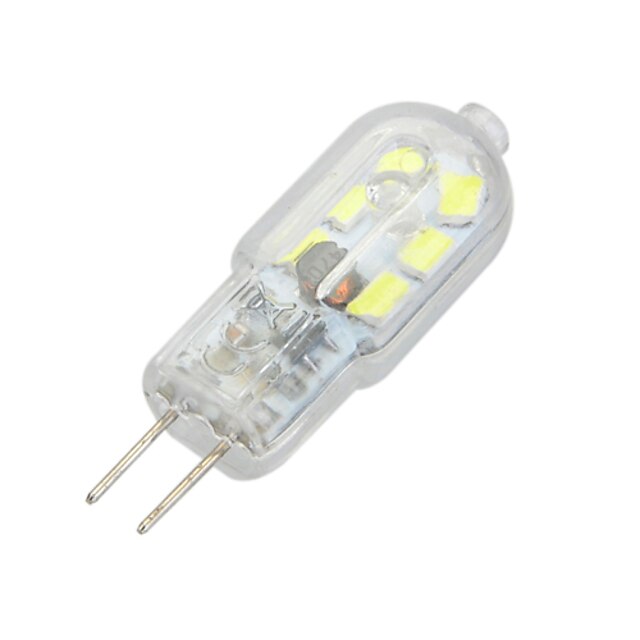  1db 1.5 W 150 lm G4 LED betűzős izzók 12 LED gyöngyök SMD 2835 Dekoratív Meleg fehér / Hideg fehér 12 V / 1 db. / RoHs