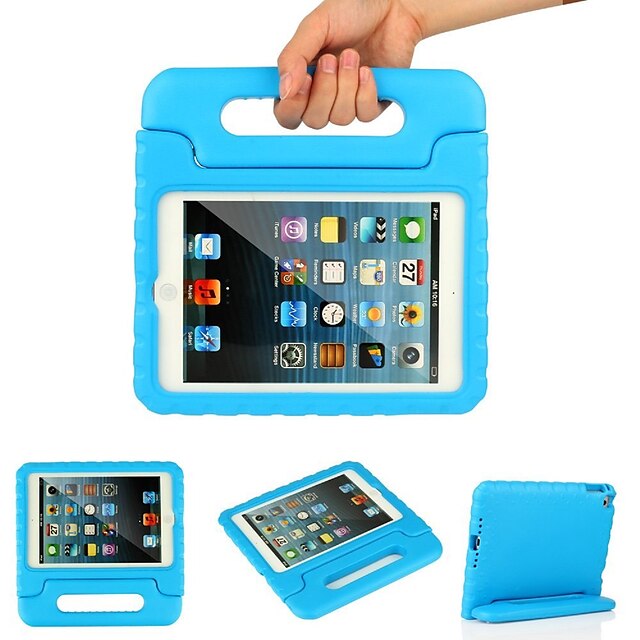  Case For Apple Shockproof / with Stand Full Body Cases Solid Colored EVA for iPad Mini 4