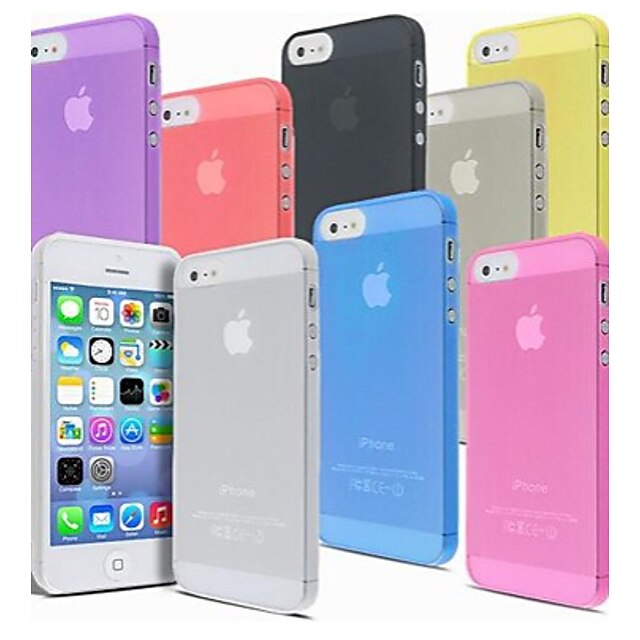  Capinha Para iPhone 5 / Apple / iPhone X iPhone X / iPhone 8 Plus / iPhone 8 Transparente Capa traseira Sólido Rígida PC