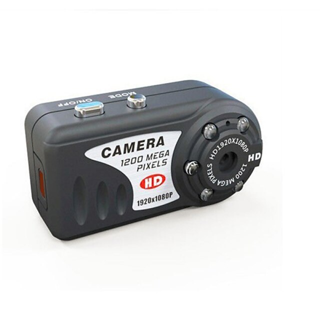 T8000 infravörös mini 8pin 1080 * 720p HD USB éjjellátó kamera DV kamera DVR felvevő 30fps
