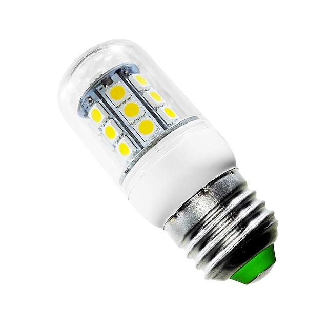  E27 LED Lamp 2.5W LED Bulb SMD5050  220V Corn Bulb 27LEDs Chandelier Candle LED Light Source For Home Decoration Lighting