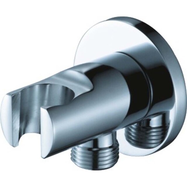  Faucet accessory - Superior Quality Shower head Holder Contemporary Brass Chrome