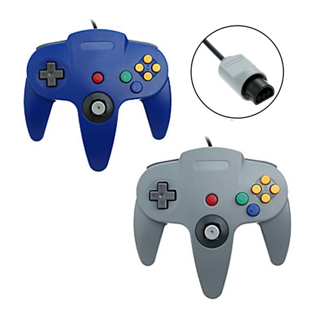 N64 Wired Game Controllers For Wii ,  Gaming Handle Game Controllers ABS 1 pcs unit