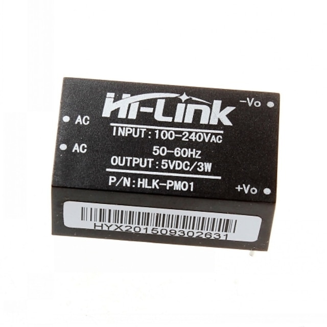  HLK-PM01 AC-DC 220V to 5V Step-Down Power Supply Module Intelligent Household Switch Power Supply Module