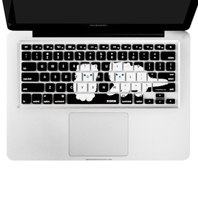  xskn ihana kissa silikoni näppäimistö iho suojus MacBook Air 13, MacBook Pro ilman verkkokalvon 13 15 17, meille layout