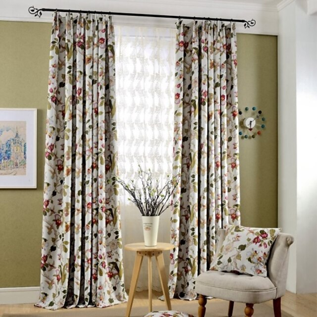  Custom Made Eco-friendly Blackout Curtains Drapes Two Panels For Bedroom