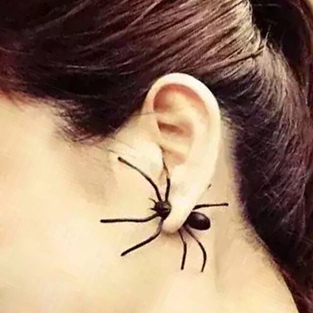  Niittikorvakorut Hämähäkit Animal naiset Yksilöllinen Punk korvakorut Korut Käyttötarkoitus Päivittäin Kausaliteetti