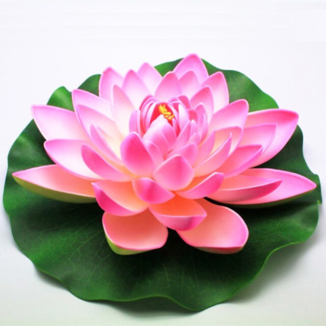  Kunstige blomster 1 Afdeling Moderne Stil Lotus Gulvblomst