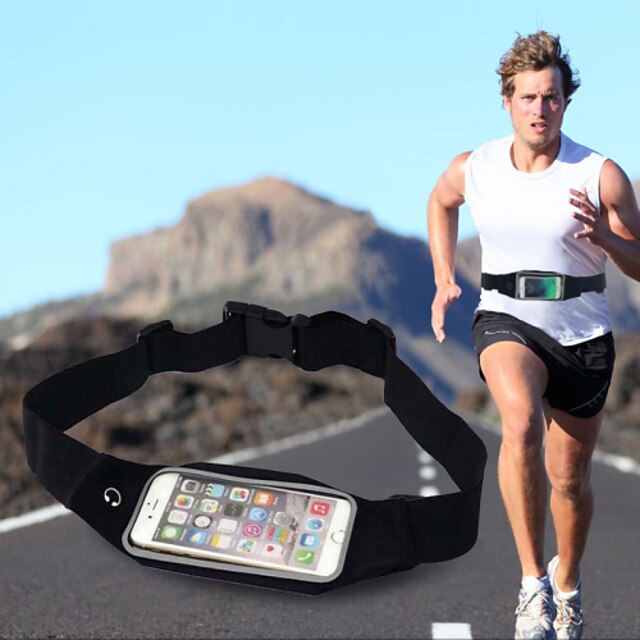  sport kocogás derék esetben öv futó táska iPhone 6 / 6s és egyéb telefonok alatti 4,7 hüvelykes (vegyes színek)