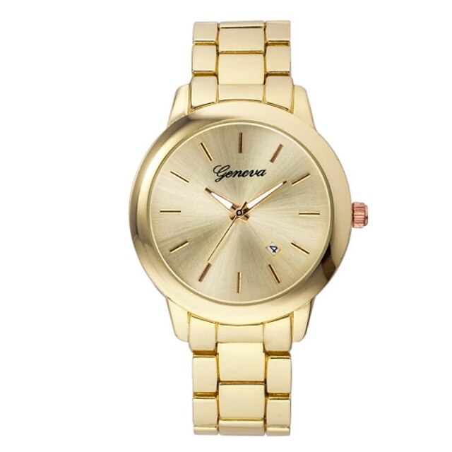  Dames Polshorloge Gouden Horloge Kwarts Elegant Chronograaf Analoog Gouden Rose goud Zwart / Roestvrij staal