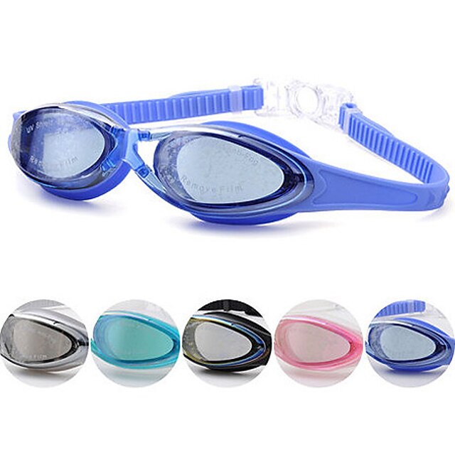  adultes anti-buée anti-UV lunettes de natation de prescription unisexe lunettes réglables revêtement imperméable
