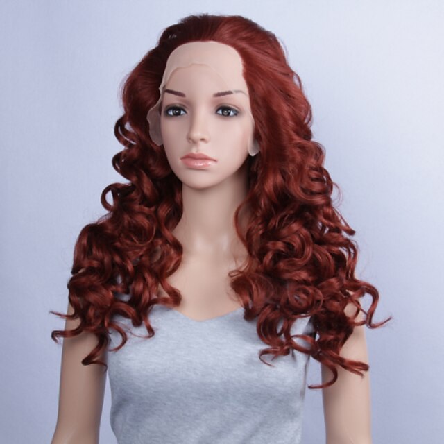  Synthetic Lace Front Wig Curly / Classic Synthetic Hair Wig Women's Lace Front Daily