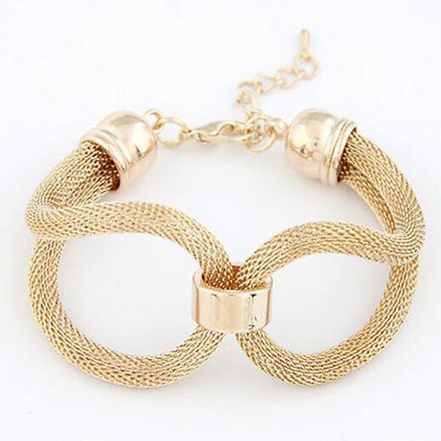  Weave Alloy Bracelet Chain & Link Bracelets Daily / Casual 1pc
