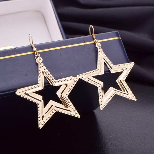  Women's Drop Earrings Alloy Star Jewelry For Wedding Party Daily Casual