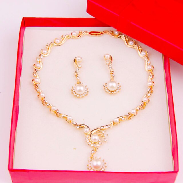  Women's Others Jewelry Set Earrings / Necklace - Regular For Wedding / Party / Special Occasion
