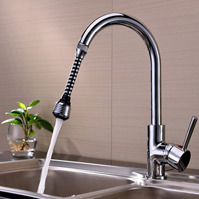  Faucet accessory-Superior Quality-Contemporary ABS Extended Filter-Finish - Chrome