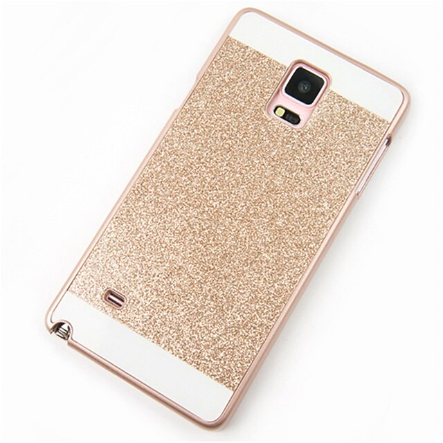  Case For Samsung Galaxy Note 5 / Note 4 / Note 3 Pattern Back Cover Glitter Shine PC