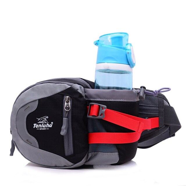  Running Belt Waist Bag / Waist pack Belt Pouch / Belt Bag for Running Camping / Hiking Climbing Cycling / Bike Sports Bag Multifunctional Nylon Unisex Running Bag / iPhone 8/7/6S/6