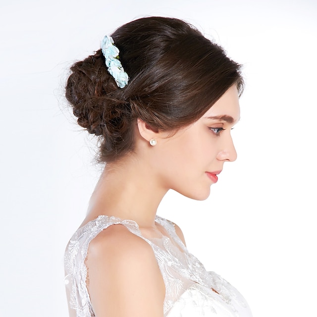  Lovely Paper Flower Wedding Flower Girl Combs/ Headpiece