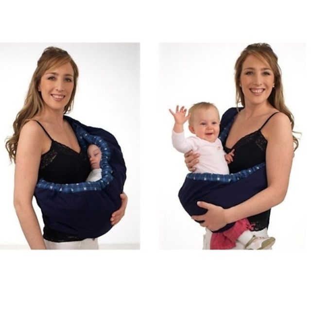  utendørs bæretøy spedbarn nyfødt baby carrier slynge wrap søt stilig svøping stropp sovepose (ramdon farge)