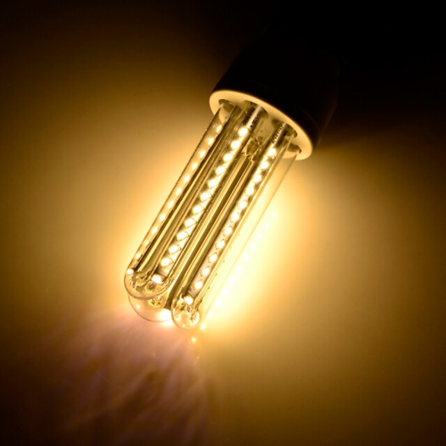  YouOKLight LED-maïslampen 650 lm E26 / E27 T 66 LED-kralen SMD 3014 Decoratief Warm wit 100-240 V 220-240 V 110-130 V / 4 stuks