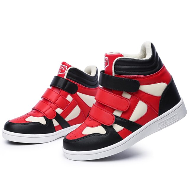  Women's Shoes Comfort / Novelty / Round Toe Fashion Sneakers Office & Career / Athletic / Dress / CasualBlack / Red