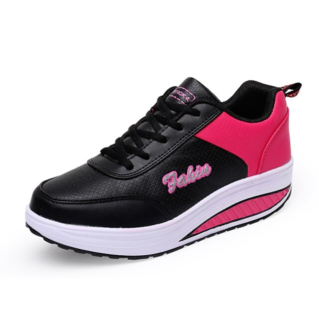  Women's Sneakers Spring / Fall / Winter Wedges / Comfort Leatherette Outdoor / Athletic / Casual Wedge Heel
