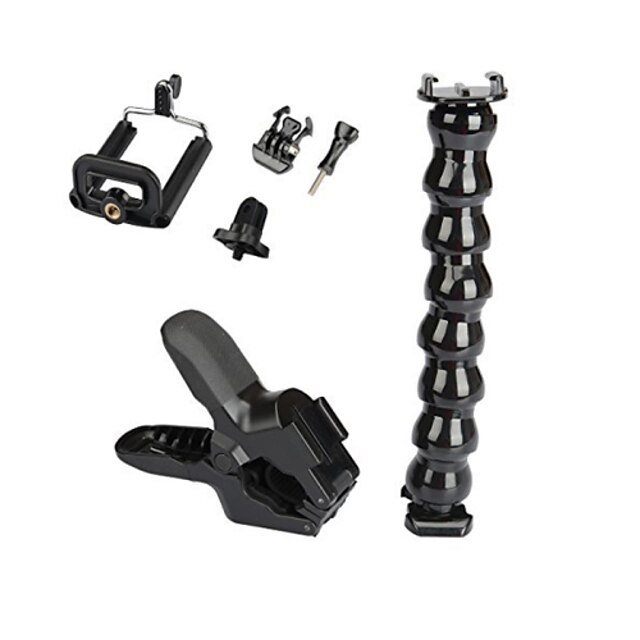  Screw Flex Clamp Monopod Tripod Mount / Holder Adjustable All in One Convenient For Action Camera All Gopro Gopro 5 Gopro 4 Black Gopro 4