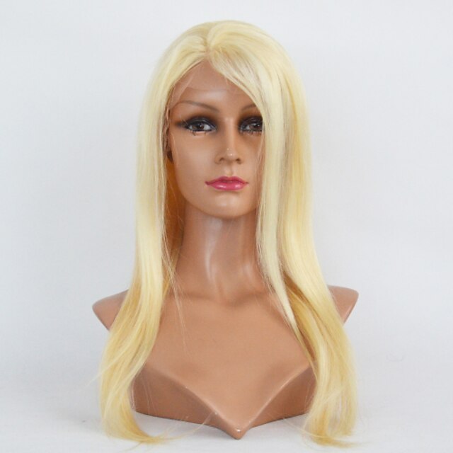 Human Hair Kosher Full Lace Lace Front Wig style Brazilian Hair Straight Wig 130% Density with Baby Hair Natural Hairline African American Wig 100% Hand Tied Women's Short Medium Length Long Human
