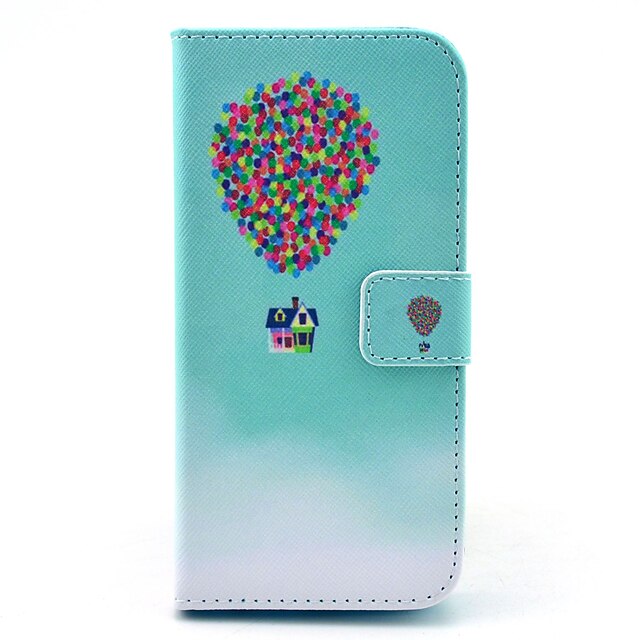  Case For Apple iPhone 6 Plus / iPhone 6 Wallet / Card Holder / with Stand Full Body Cases Balloon Hard PU Leather for iPhone 6s Plus / iPhone 6s / iPhone 6 Plus