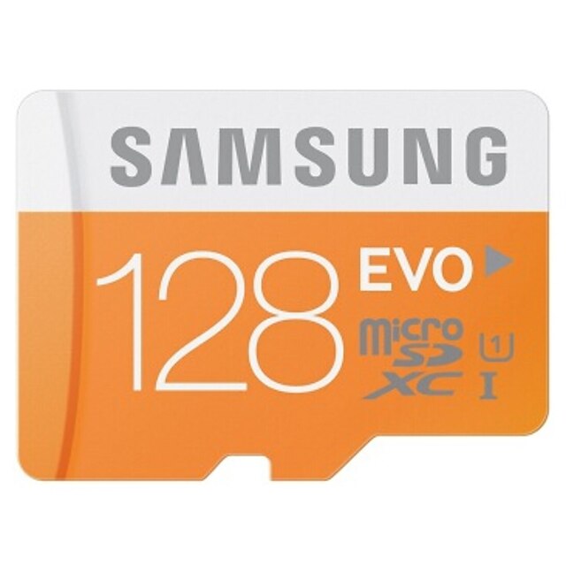  samsung 128gb evo microSDHC UHS-1 tf classe cartão de memória de até 10 48MB / s