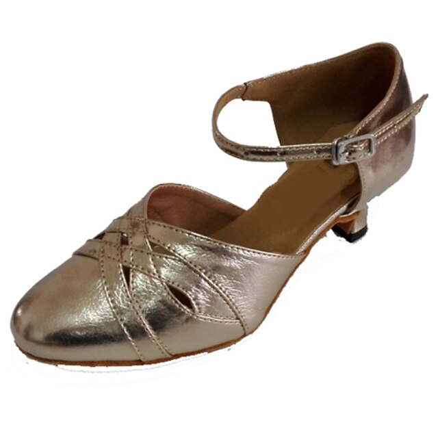  Női Dance Shoes Modern cipők Szandál Személyre szabott sarok Személyre szabható Arany / Otthoni / Teljesítmény / Gyakorlat / Professzionális