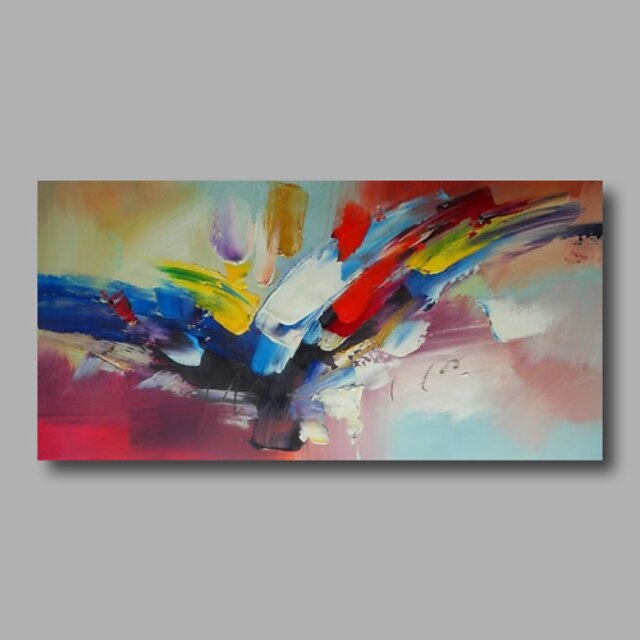  Oil Painting Hand Painted - Abstract Modern Stretched Canvas