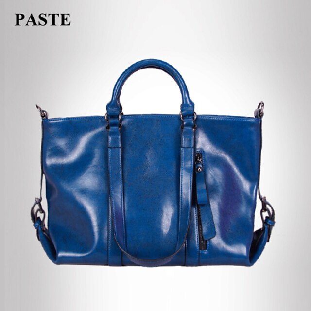  Paste® Most Popular Classic Style Real Leather Tote Bag
