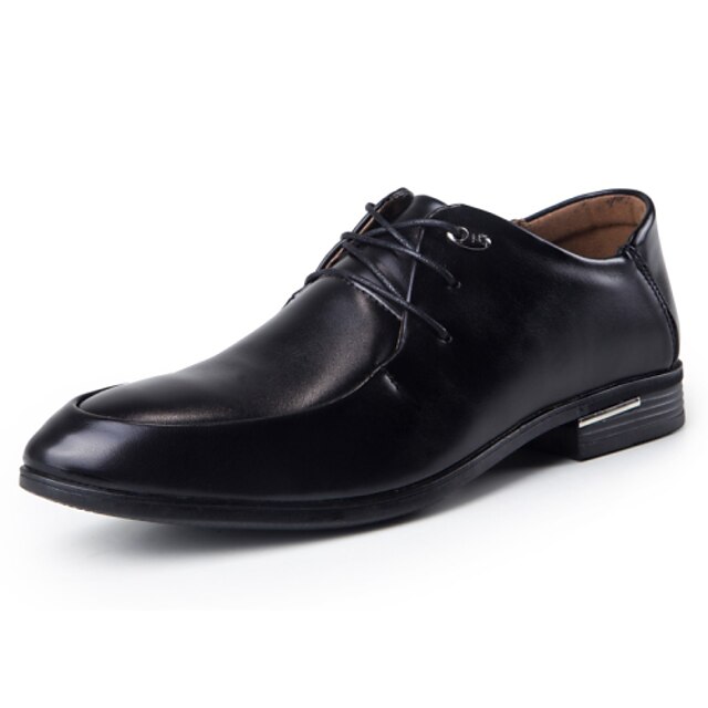  Men's Shoes Wedding / Office & Career / Party & Evening Oxfords Black / Brown