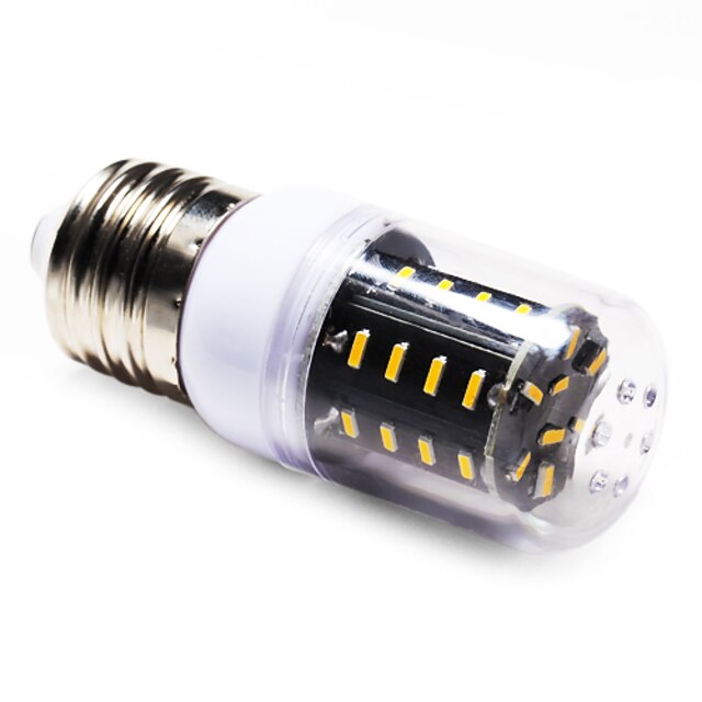  3 W LED Corn Lights 3000-6000 lm E14 E26 / E27 T 36 LED Beads SMD 4014 Warm White Natural White 220-240 V / 1 pc