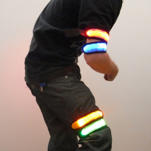  LED браслет для бега Светоотражающая полоска Светоотражающий пояс для