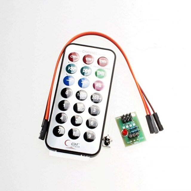 3 Sets, SCM Infrared Remote Control Module + Receiver HX1838 + NEC
