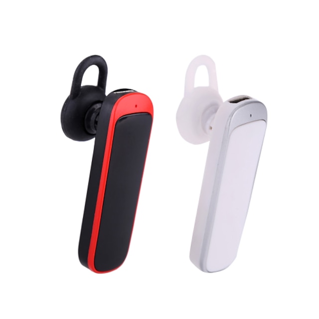  trådløst bluetooth v3.0 headset ørekrog stil mono øretelefon med mikrofon til iPhone Samsung mobiltelefon