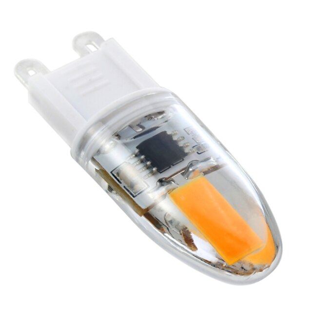  ywxlight® dimmable g9 cob 3w 200-300lm ac 200-240v-es kétpólusú lámpák 360 sugárzási szög helyettesíti a halogén csillárok lámpáit