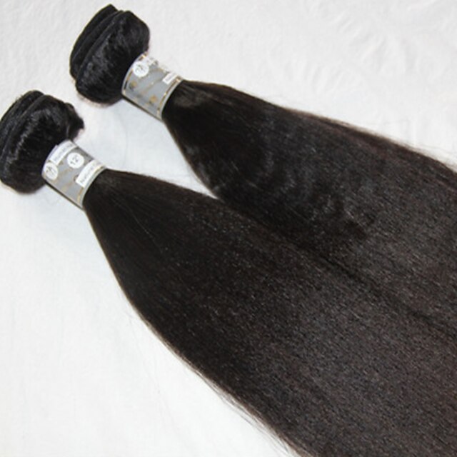  Cabelo Brasileiro Liso Clássico Tramas de cabelo humano 3 Peças Alta qualidade Cabelo Humano Ondulado Diário