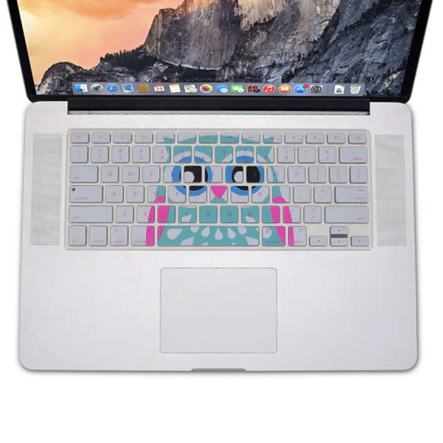  owl design Silicone Keyboard Cover Skin for MacBook Air 13.3, MacBook Pro With Retina 13 15 17 US Layout