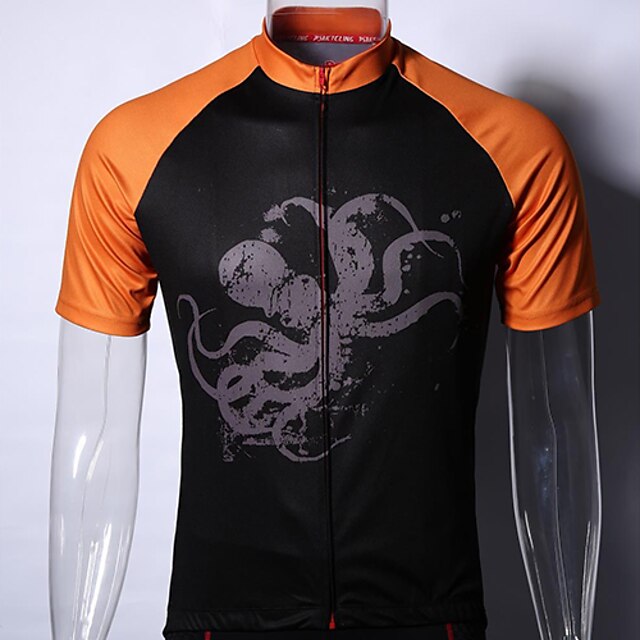  Others Men's Cycling Tops / Compression Clothing / Jerseys Short Sleeve Bike Summer / AutumnAnti-Eradiation / Wearable