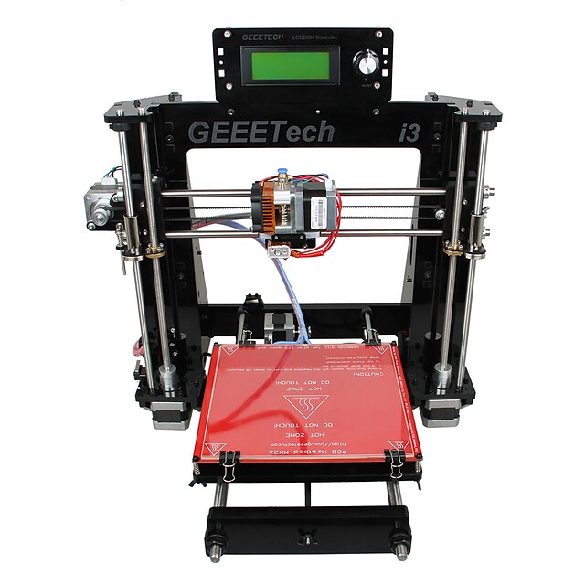  Geeetech Acrylic Mendel I3 3D Printer Support ABS/ PLA/Flexible PLA/ Wood /Nylon Free PLA 1.75mm Filament 0.3mm Nozzle