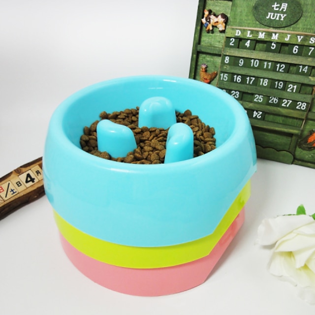  Slow Food Bowl Of Candy Small The Choke Feed Dog Bowl Pet Tableware Tableware