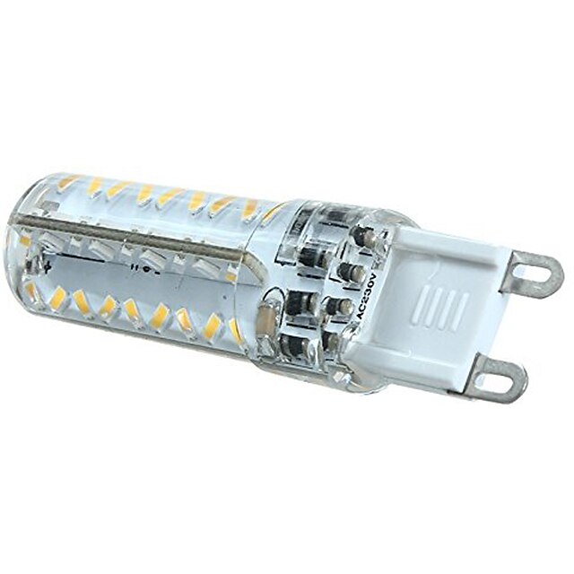  G9 LED a pannocchia T 72 SMD 3014 350-380 lm Bianco caldo Luce fredda Intensità regolabile AC 220-240 V 6 pezzi