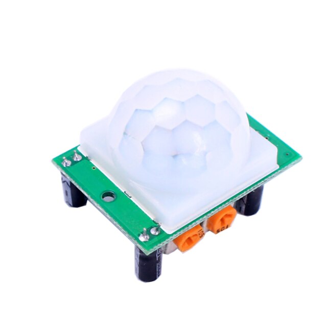 hc-sr501 ir infraröd rörelsedetektor sensormodul för arduino