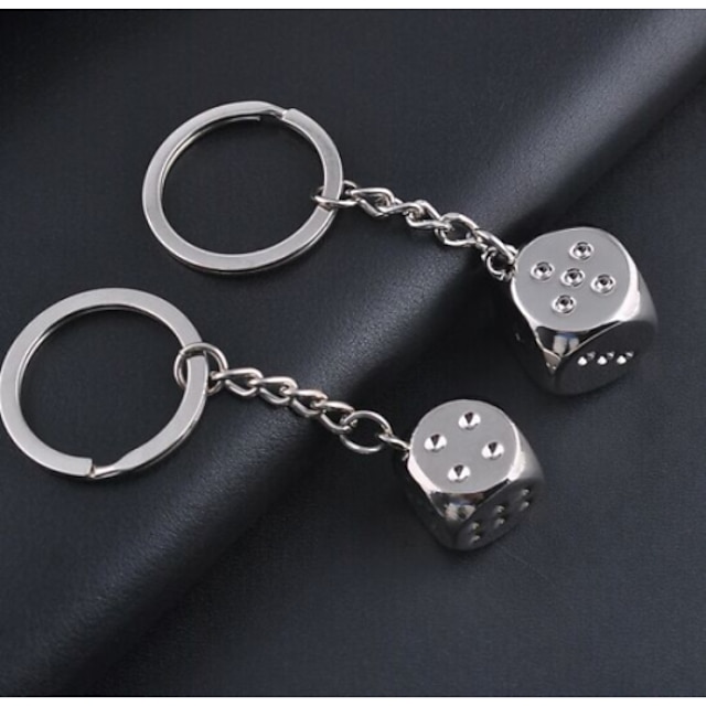  1pc Dice Keychain for Couple Lover